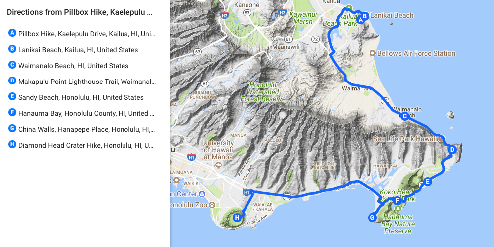 vom nordosten in den südosten